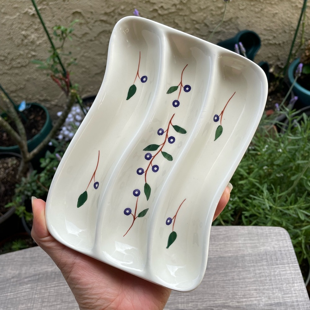 Hand Painted Porcelain Decorative Tray